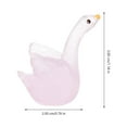 thumbnail image 2 of Adorno de cisne para decoración de jardín, miniaturas, decoraciones para fiestas, figuras, juguetes, estatuas de resina, 8 unidades, 2 of 6