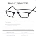 thumbnail image 5 of Magnetic Reading Glasses for Men & Women,Flexible Blue Light Blocking Presbyopia Glasses,Neck Hanging Anti Blue Ray Readers for Eyestrain Relief 2x, 5 of 5