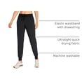 thumbnail image 4 of Joggers Deportivos CRZ YOGA 70 cm de Entrepierna Secado Rápido Negro XL, 4 of 9