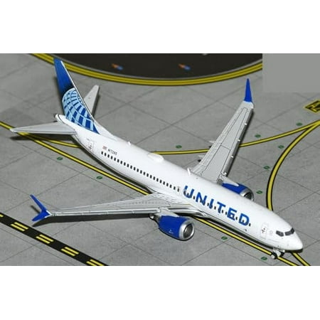 GeminiJets GJUAL2225 United Airlines Boeing 737 MAX 8 N17265; Scale 1:400