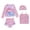 swimsuit 329#Light Purple, variant on Swimsuit for Girls Cartoon Printed Long Sleeved Sun Protective Bathing Suit 4 Piece for Kids Lightweight Vacation Outfit
