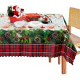 thumbnail image 1 of Christmas Tablecloth Decorative Rectangular: Cloth Table Cover Table Decor Cloth, 1 of 7
