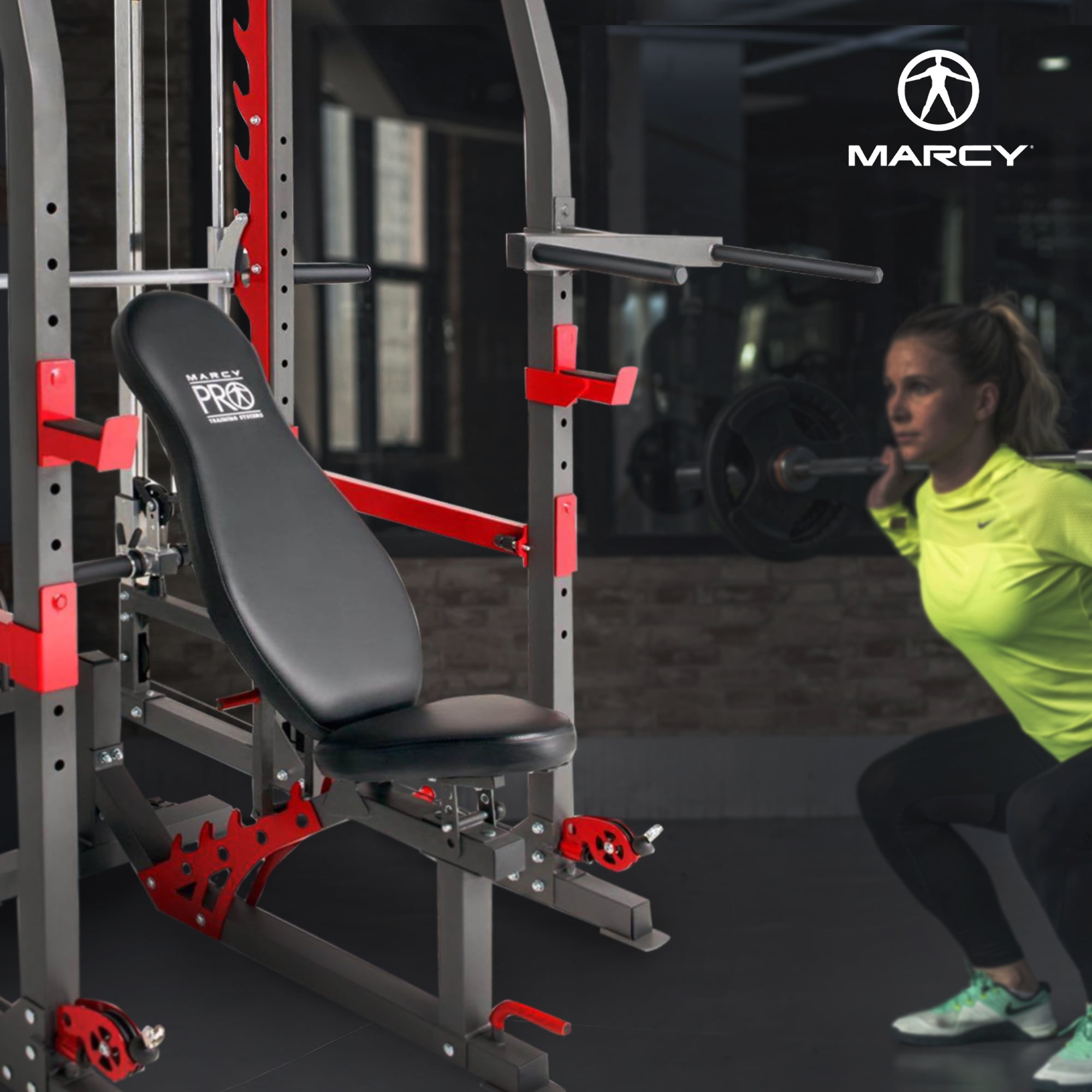 Marcy Pro Smith Machine Weight Bench Home Gym Djibouti Ubuy