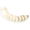 thumbnail image 3 of Lote de 12 pelotas de bádminton Nikou con plumas blancas Accesorio para entrenamiento deportivo al aire libre, 3 of 15