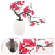 thumbnail image 5 of GOOHOCHY Flor de ciruela artificial Fliga de ciruela falsa en la maceta decorativa artificial en macetas bonsai, 5 of 7