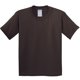 thumbnail image 1 of Gildan - Camiseta básica de manga corta Unisex Estilosa Suave Niños Niñas - Verano/Calor (Marrón chocolate), 1 of 2