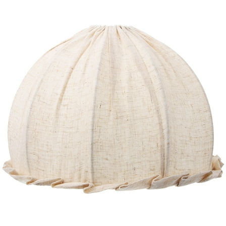 FOMIYES 1Set Replacement Lamp Shade for Tea Room with Beige Fabric and Metal Frame