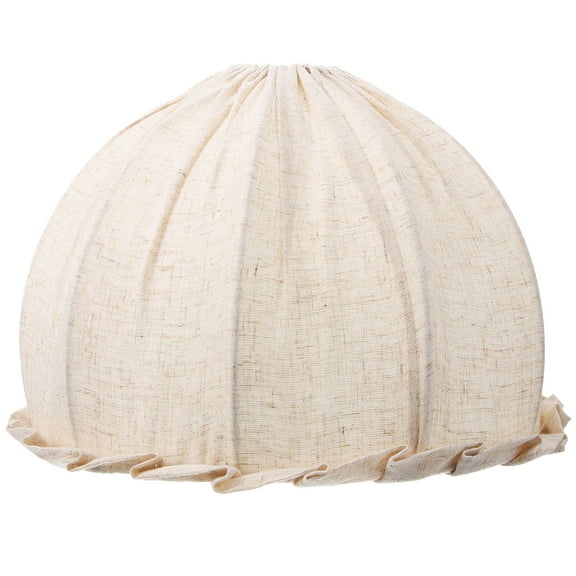 FOMIYES 1Set Replacement Lamp Shade for Tea Room with Beige Fabric and Metal Frame