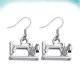 thumbnail image 1 of unbranded 1Par Pendientes De Metal Con Colgante Máquina De Coser Único Y, 1 of 8