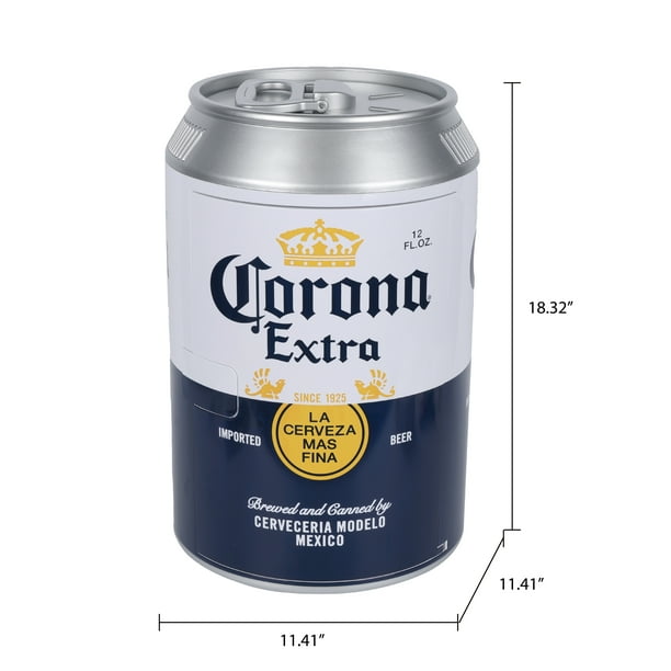 Corona Extra 11L 17-Can Mini Fridge, White - Walmart Business Supplies Corona Extra 11L 17-Can Mini Fridge, White - Walmart Business Supplies