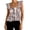 tank top 80#Coffee, variant on Womens Tank Tops Square Neck Plaid Camisole Top Ruffle Trim Sleeveless Cute Fashion Layering Tank Vest Beach Outdoor Casual