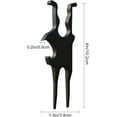 thumbnail image 2 of Golf Multi-Tool – Magnetic Cigar Holder for Golf Cart, Cigar Clamp, Beer Shotgun, Divot Tool and Ball Marker, 2 of 8