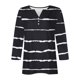 thumbnail image 4 of mfyjkho Tops Casuales Para Mujer, Camiseta Estampada Informal Y De Moda Para Mujer Con Cuello En V Y Mangas 3/4 Tops Para Hacer Ejercicio L, 4 of 5