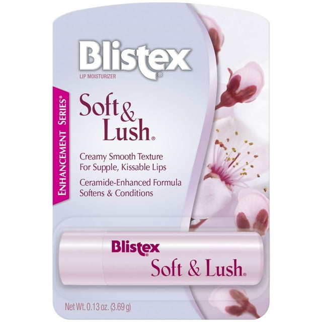 Bálsamo labial Blistex Soft & Lush, 6 unidades, 22 g