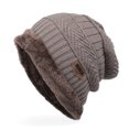 thumbnail image 3 of pitrice Foreign Trade Labeling Knitted Cap Velvet Wool Cap Winter Outdoor Ski Cap, 3 of 4