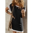 thumbnail image 1 of a.Jesdani Chic Edge T-Shirt Dress: Versatile Casual Glamour, 1 of 4