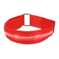 thumbnail image 1 of 1 Pce Brassards Lumineux pour Course Lumière de Signalisation de Nuit Bracelet de Sécurité (Rouge), 1 of 1