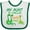 White and Green, variant on Inktastic My Aunt and Uncle Love Me Dinosaur Boys Baby Bib