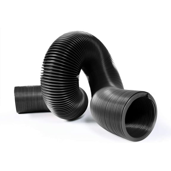 Camco Sewer Hose Steel Wire Core HTS - High Tensile Strength, Black - 10'