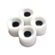 thumbnail image 2 of Paquete de 4 ruedas de monopatín Greeniant PU accesorios mejorados equipo deportivo blanco, 2 of 6