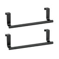 thumbnail image 1 of Harpily Organizer Rack Stainless Steel Single Pole Towel Rack Kitchen Non Punched Towel Hanging Rod Cabinet Door Back Rag Hanging Rack, 1 of 4