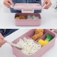 thumbnail image 5 of Children'S Lunch Box, Lunch Box with Compartments, Leak-Proof Lunch Box, Snack Box, Microwave Heating for School/Work/Picnic Travel (Pink), 5 of 5