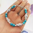 thumbnail image 2 of Retro jewelry bracelet, fashionable and versatile colored stone bracelet, 2 of 3