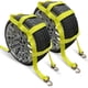 thumbnail image 1 of Kodiak Straps Correas Ajustables Para Cesta De Remolque Con Ganchos Giratorios En J (Paquete De 2) – Universal Para Neumáticos De 14 A 22 Pulgadas – Correa Para Plataforma Rodante Con Trinquete O Cabr, 1 of 4
