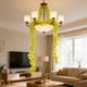 thumbnail image 4 of Decoración del hogar, decoración de habitaciones, decoración de paredes, lilas artificiales, guirnalda de flores artificiales de plástico, enredaderas decorativas para uso en interiores y exteriores,, 4 of 6