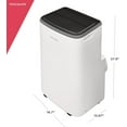 thumbnail image 2 of Frigidaire FHPC102AC1 Portable Air Conditioner, 10000 BTU, White, 2 of 6