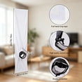 thumbnail image 3 of Portable Conditioner Window Kit Window Vent Cloth With Hose Opening Windproof Proof Sliding Casement Window Baffle For Mobile Conditioner Dehumidifier & Dryer, C, 3 of 7