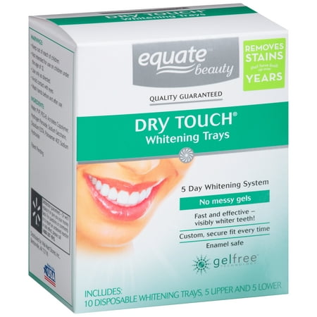 Dry touch whitening trays discount