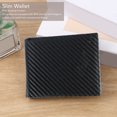 thumbnail image 3 of Cartera delgada para hombre cartera de cuero de PU con bloqueo RFID duradera y ligera para regalos de cumpleaños de marido y padre ANGGREK Otros, 3 of 8
