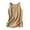 Khaki, variant on lmcalzta Womens Summer Tank Tops Sleeveless Crew Neck Linen T Shirts Linen Breathable Soft Tees