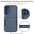 thumbnail image 5 of Galaxy A15 5G Case , 2 in 1 Phone Case for Samsung Galaxy 15 5G 6.5 inch ,Takfox Shockproof Protection Heavy Duty Armor Hard Plastic & Rubber Rugged Full Body Bumper Cover ( Blue ), 5 of 12