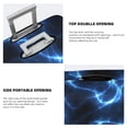 thumbnail image 5 of Kll Blue Lightning Luggage Cover Suitcase Cover Suitcase Protector (Luggage not included)-Medium, 5 of 8