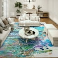thumbnail image 2 of Addison Rugs Indoor/ Outdoor Addison Karina Abstract Washable Area Rug 8' x 10', 2 of 9