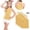 Yellow, variant on Eltusu Girls Cotton Tank Tops, Sleeveless Y-Back Soft 4 Pieces Summer Vest Shirts Hot Pink Size 8 T