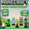 thumbnail image 5 of P.M.I. Licensed Mine Craft Self-Inking Stampers | Deluxe 5 Pack Collector Sets - Game Signature Style Mine Craft Characters - 2.5in. Tall (Creeper Collection), 5 of 6
