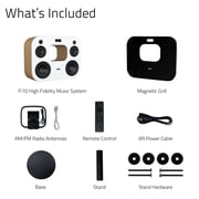 Fluance Fi70W Three-Way Wireless High Fidelity Music System with Powerful Amplifier & Dual 8 Subwoofers (Lucky Bamboo)