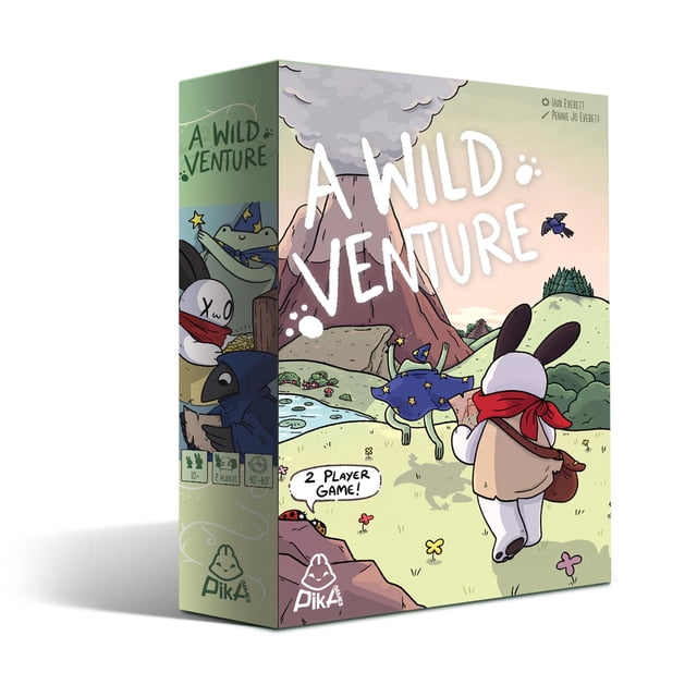 Juego de mesa Asmodee A Wild Venture para 2 jugadores, a partir de 10 años