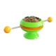 thumbnail image 1 of Juguete para gatos con forma de pelota giratoria y bola de hierba gatera, juguete interactivo con hierba gatera y ventosa. Verde, 1 of 9