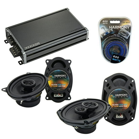 Fits Pontiac Bonneville 1994-1999 Speaker Upgrade Harmony Speakers & CXA360.4