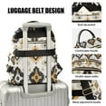 thumbnail image 3 of FORMRS Mini Backpack Purse for Women Travel Daypack Casual Shoulder Bag, White and Black, 3 of 7