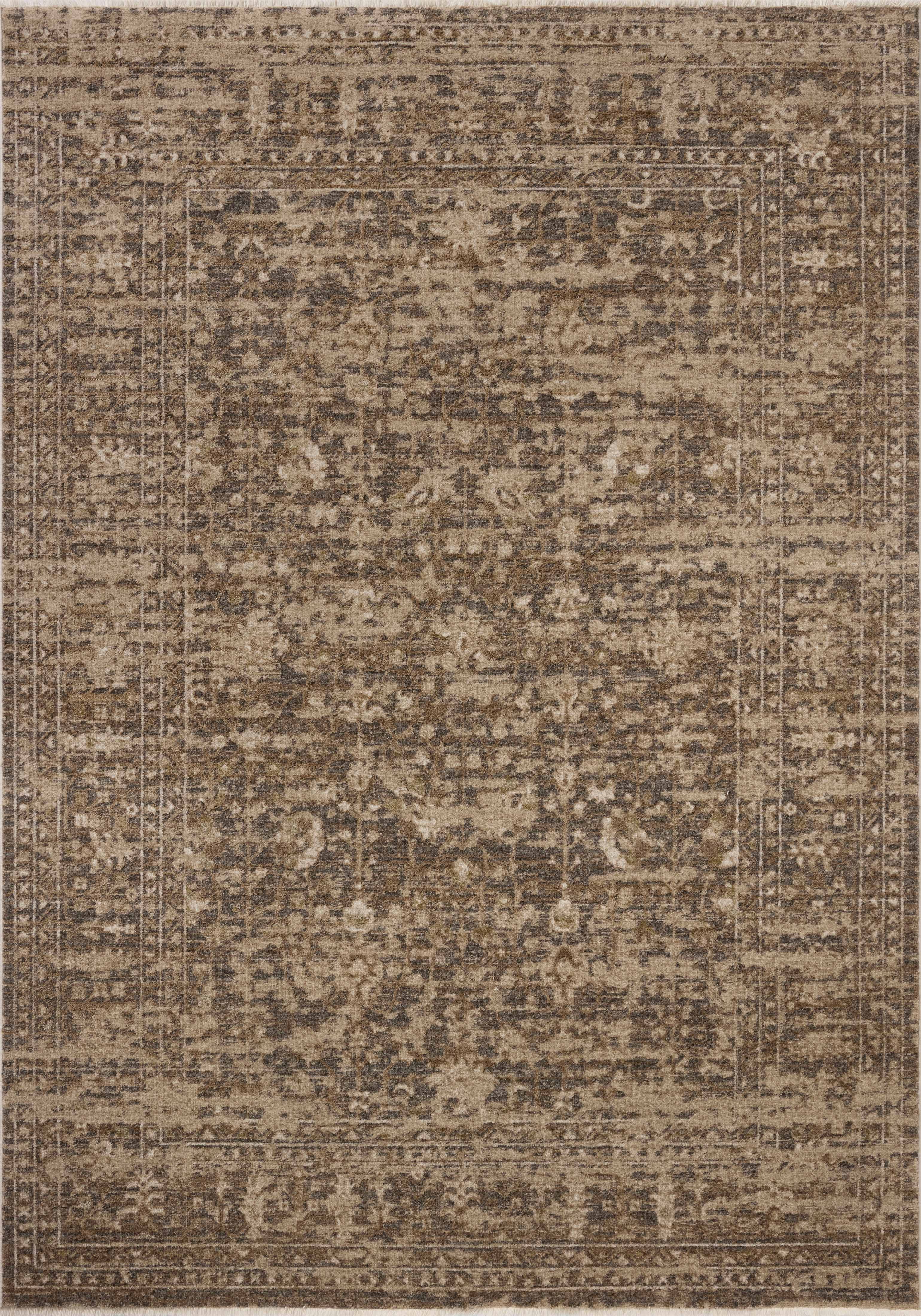 Loloi Haywood Granite / Natural 7'-10" x 10' Area Rug