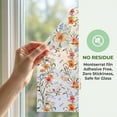 thumbnail image 2 of Unique Bargains No Glue Flowers Window Film Static Cling Decor Multicolor 39.4" x 15.7", 2 of 8