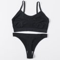 thumbnail image 1 of Sujetador sin costuras para mujer, sujetador sin aros y Tanga de cintura baja, conjunto de bragas, Top corto para mujer, sujetador deportivo, ropa interior, conjunto de lencería Sexy Tan Jianjun unisex, 1 of 2
