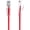 CAT-5E, Plenum CMP, Boot - Red, variant on PHATSAT Plenum Cat5e Ethernet Cable, 24AWG Solid Copper 4-Pair UTP, RJ45 Gold-Plated with Boots, CMP Rated, UL ETL, Made in USA (55 ft, Red)
