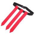 thumbnail image 5 of WEUVEB Red Nylon Flag Football Bands for Teens and Adults Outdoor Use, 5 of 8