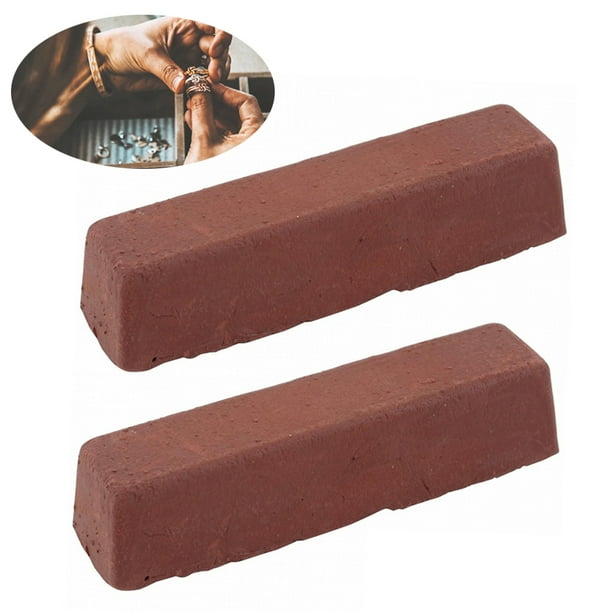 AllTopBargains 2 Pack Red Rouge Polish Jeweler Polishing Compound